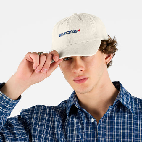 Suspicious Cowboys / Gorra Star - Natural Lavado