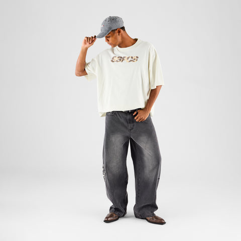 Suspicious Cowboys / Star Cow Barrel Jeans - Washed Black