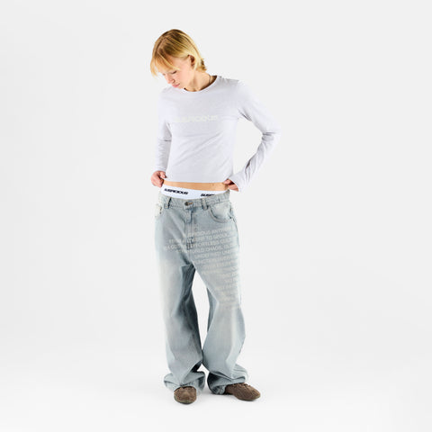 Winter 2 / Statement Jeans - Bleached