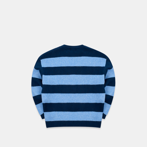 Prelist / Striped Knitted Sweat - Blue