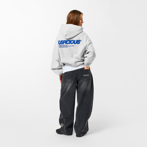 +351 Cotton / Structured Chaos Hoodie - Ash