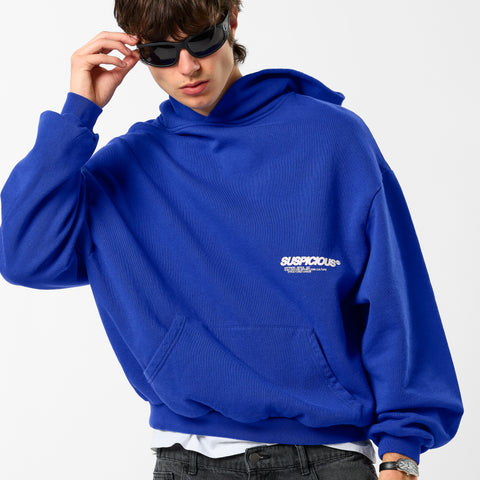 +351 Cotton / Structured Chaos Hoodie - Big Blue