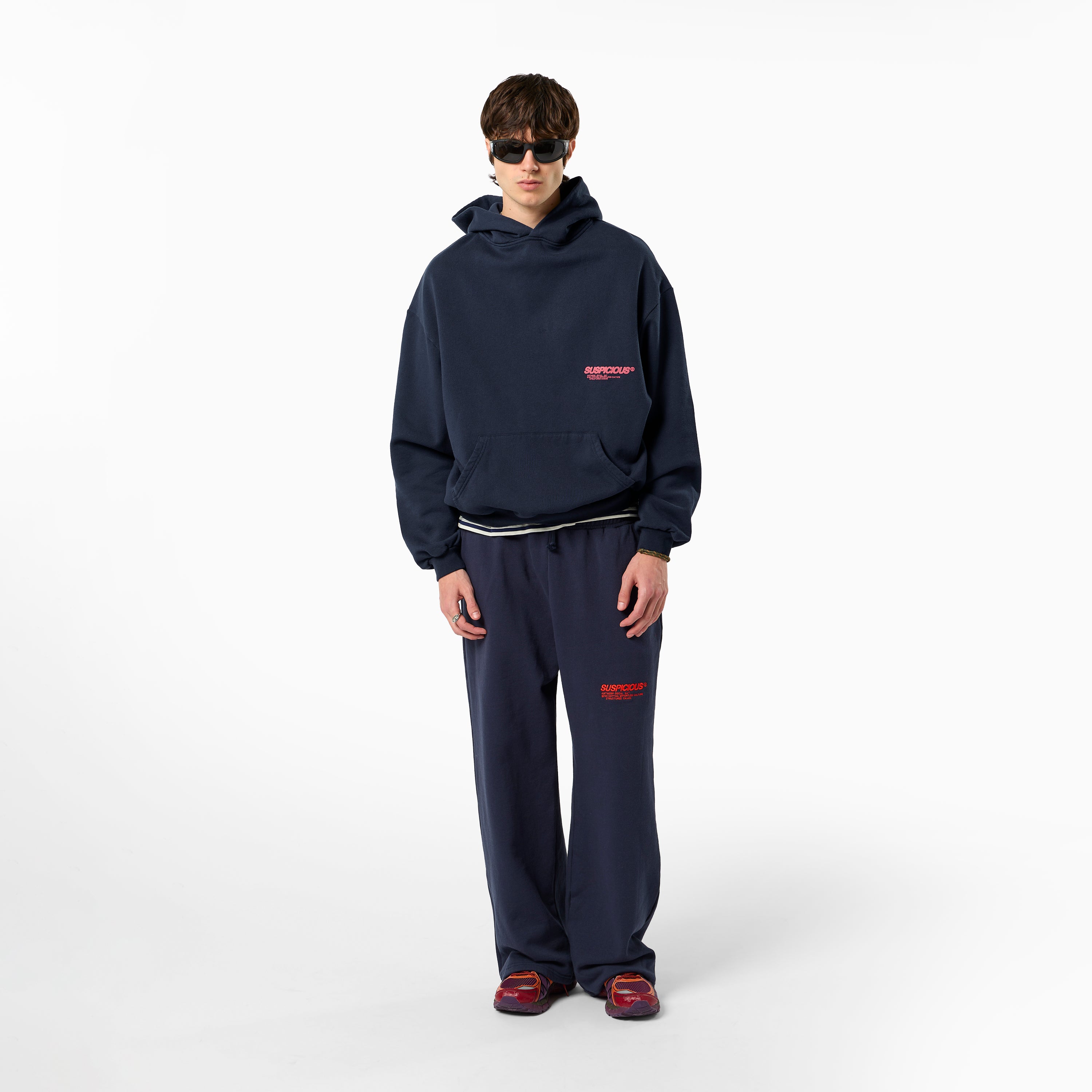 Structured Chaos Hoodie - Nightfall – Suspicious Antwerp