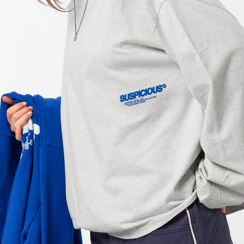 +351 Cotton / Structured Chaos Longsleeve - Ash