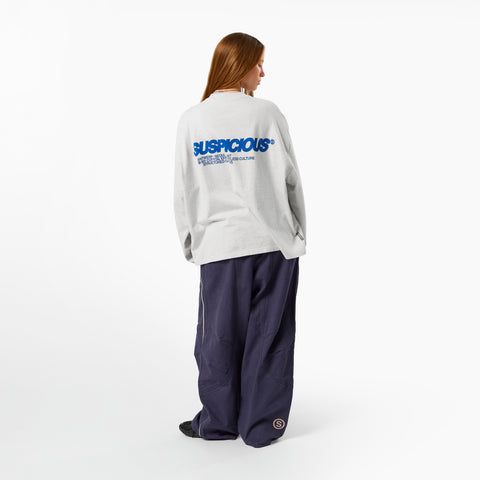 +351 Cotton / Structured Chaos Longsleeve - Ash