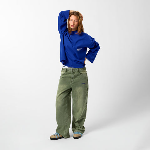 +351 Cotton / Structured Chaos Longsleeve - Big Blue