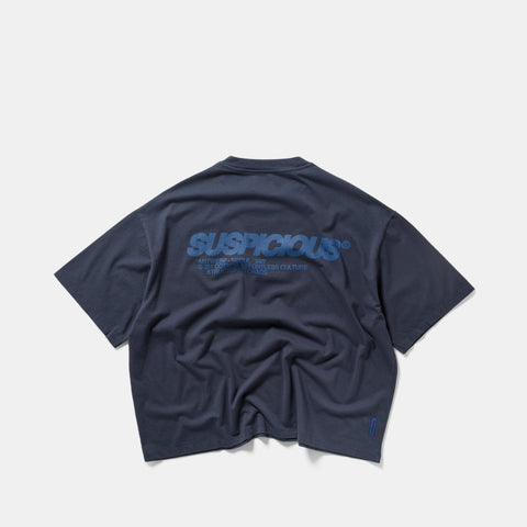 +351 Cotton / Structured Chaos Tee - Nightfall & Big Blue
