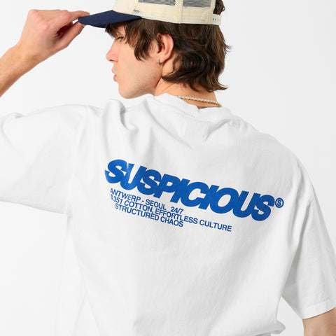 +351 Cotton / Structured Chaos Tee - White