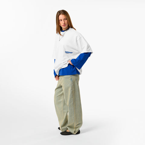 +351 Cotton / Structured Chaos Tee - White