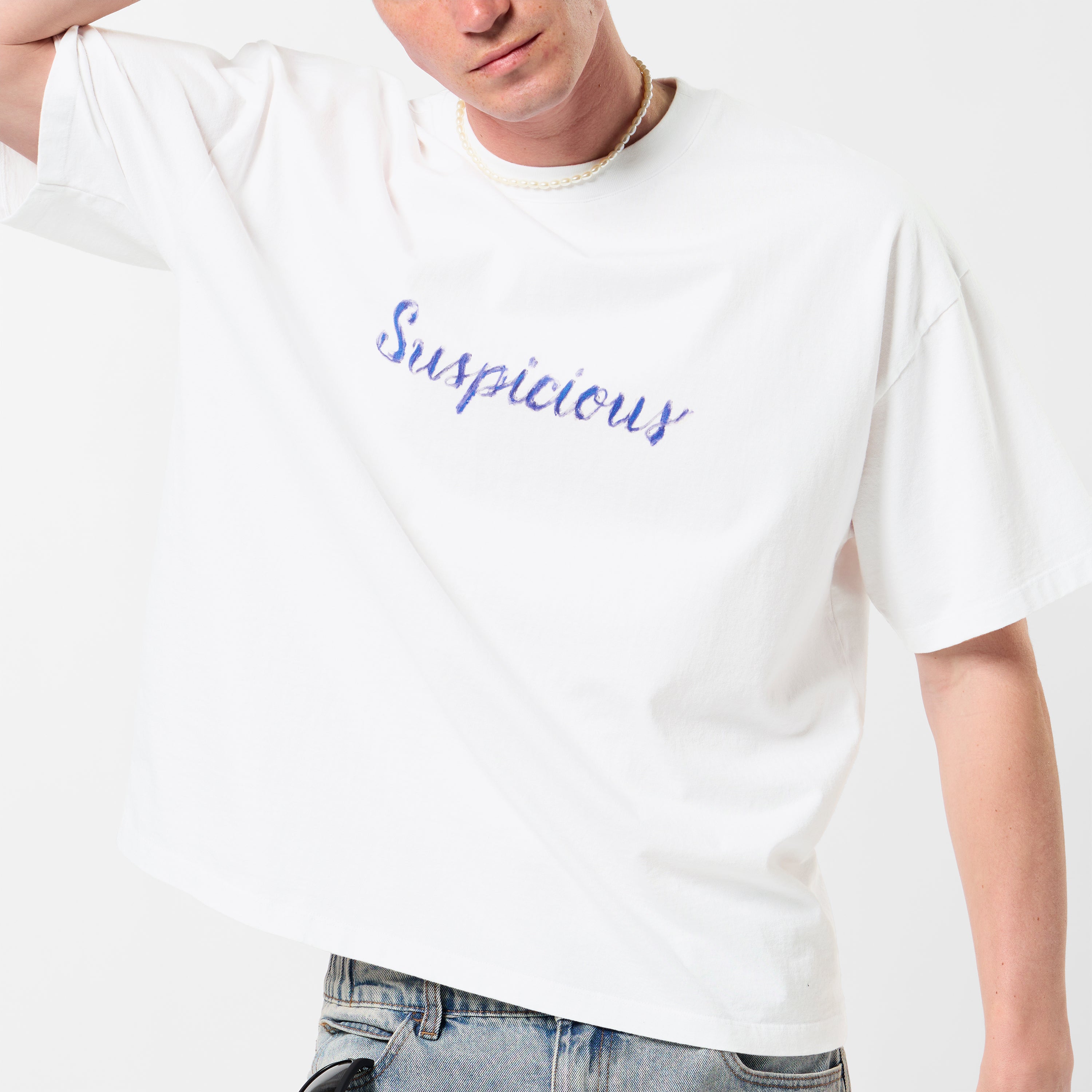 Surf Tee - White – Suspicious Antwerp