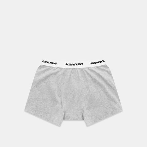 Polkaline / Suspicious Boxers - Neutral Heather