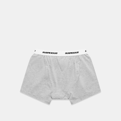 Polkaline / Suspicious Boxers - Neutral Heather