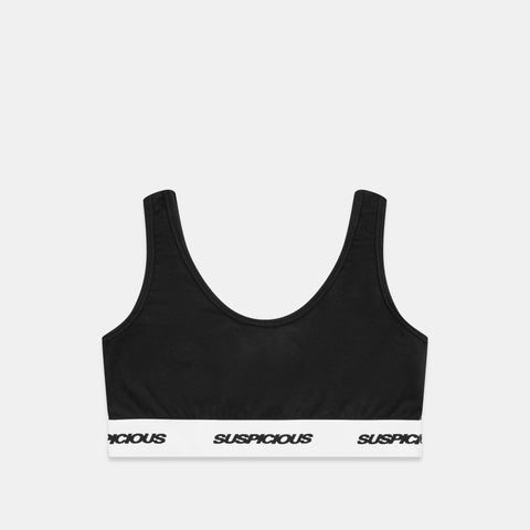 Polkaline / Suspicious Bralette - Black