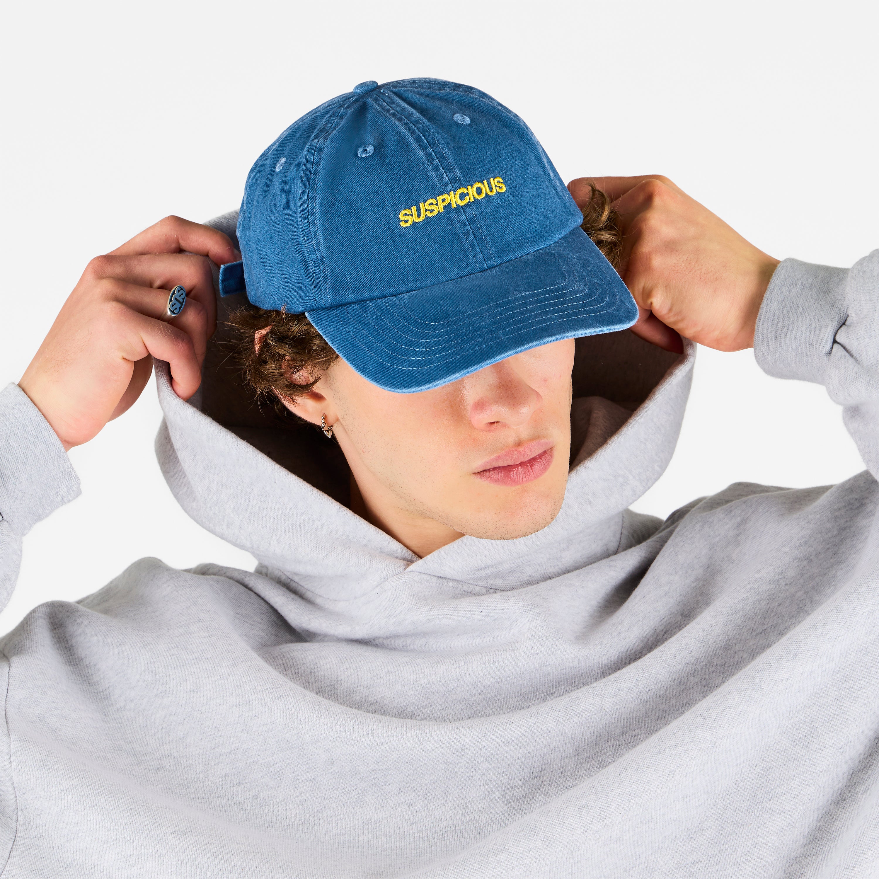 Suspicious Cap - Washed Blue – Suspicious Antwerp
