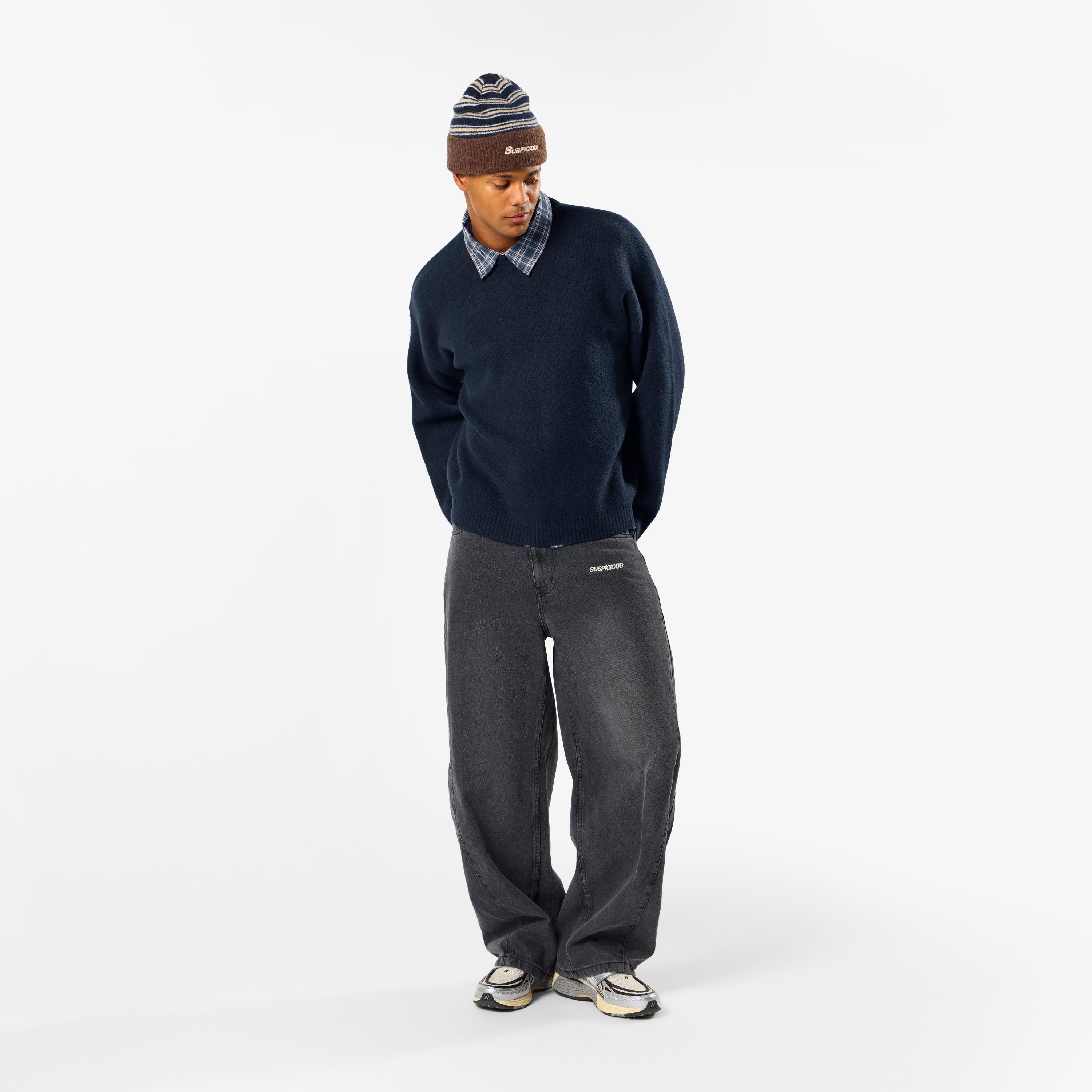 Suspicious Knitted Sweat - Nightfall – Suspicious Antwerp