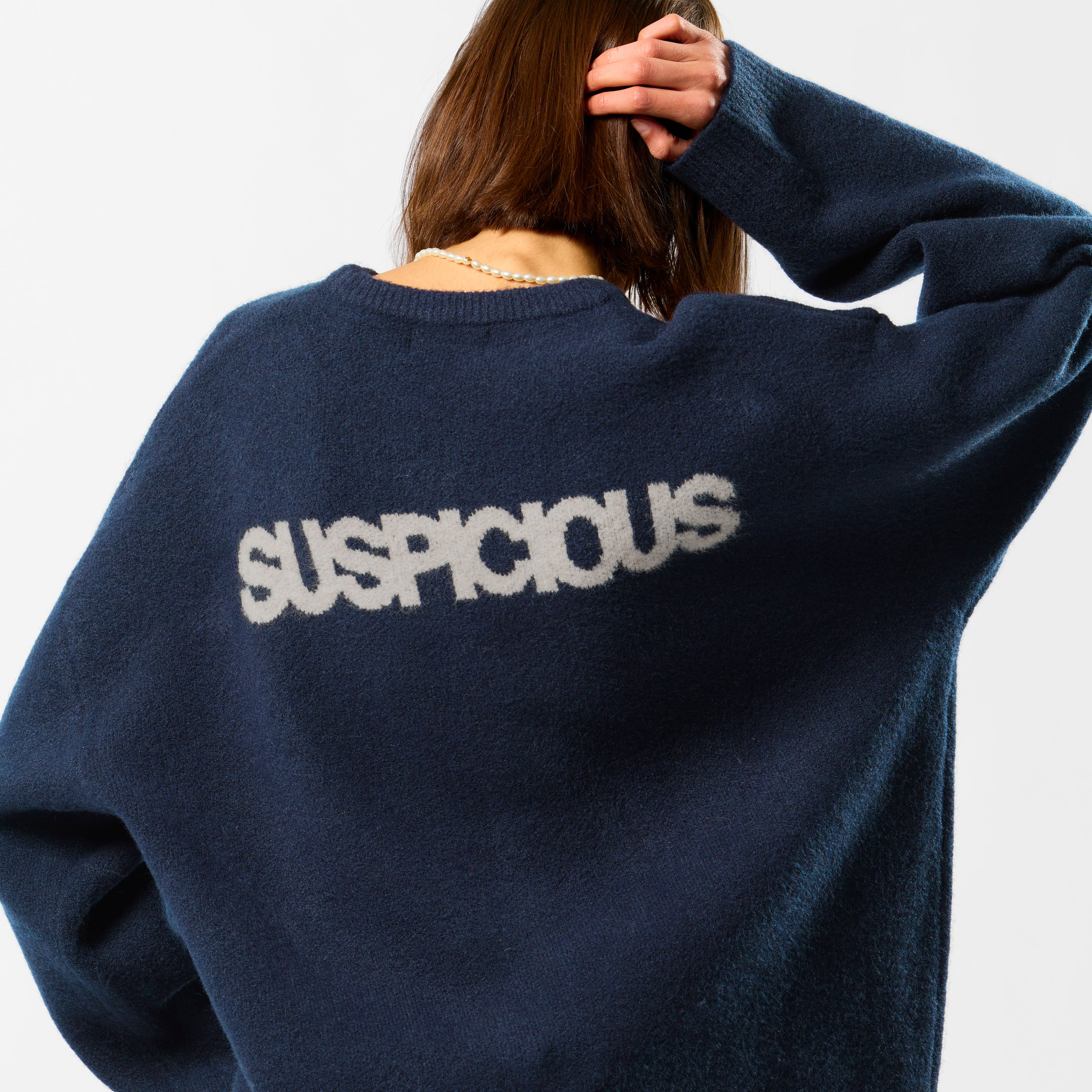 Suspicious Knitted Sweat - Nightfall – Suspicious Antwerp