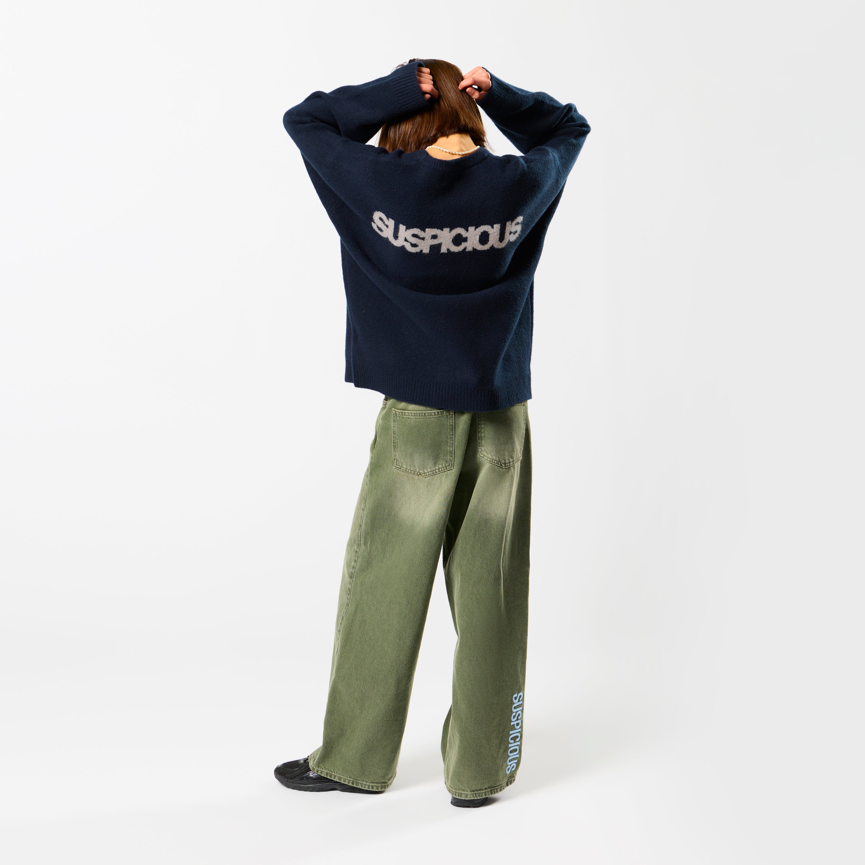 Suspicious Knitted Sweat - Nightfall – Suspicious Antwerp