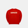 Polkaline / Suspicious Knitted Sweat - Red