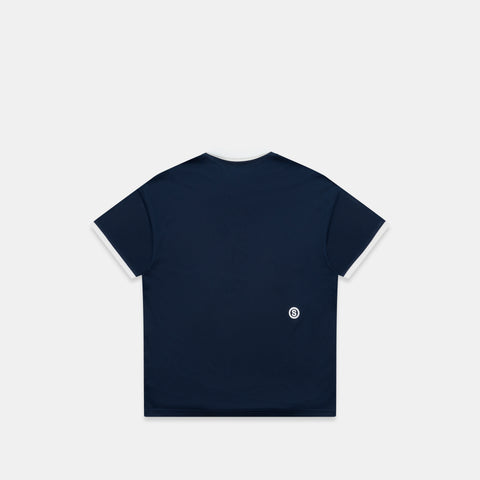 Spring 1 / Suspicious Mesh Football Top - Nightfall