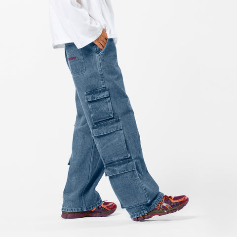 Polkaline / Suspicious Pocket Jeans - Blue