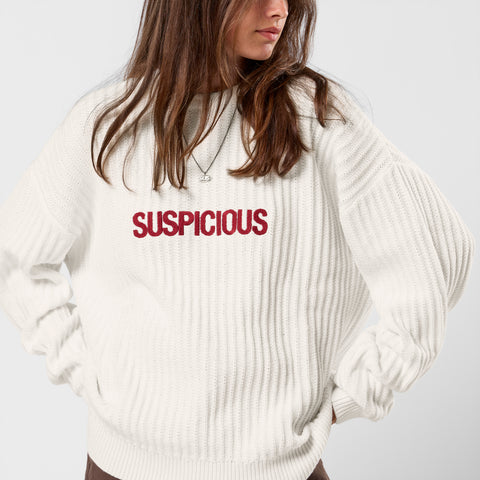 S2 / Suspicious Rib Knit - Natural