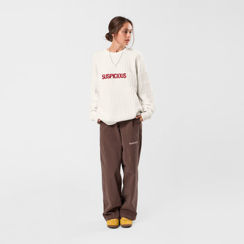 S2 / Suspicious Rib Knit - Natural