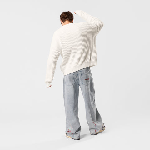 S2 / Suspicious Rib Knit - Natural