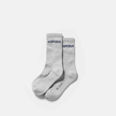 Winter 1 / Suspicious Socks - Heather Grey