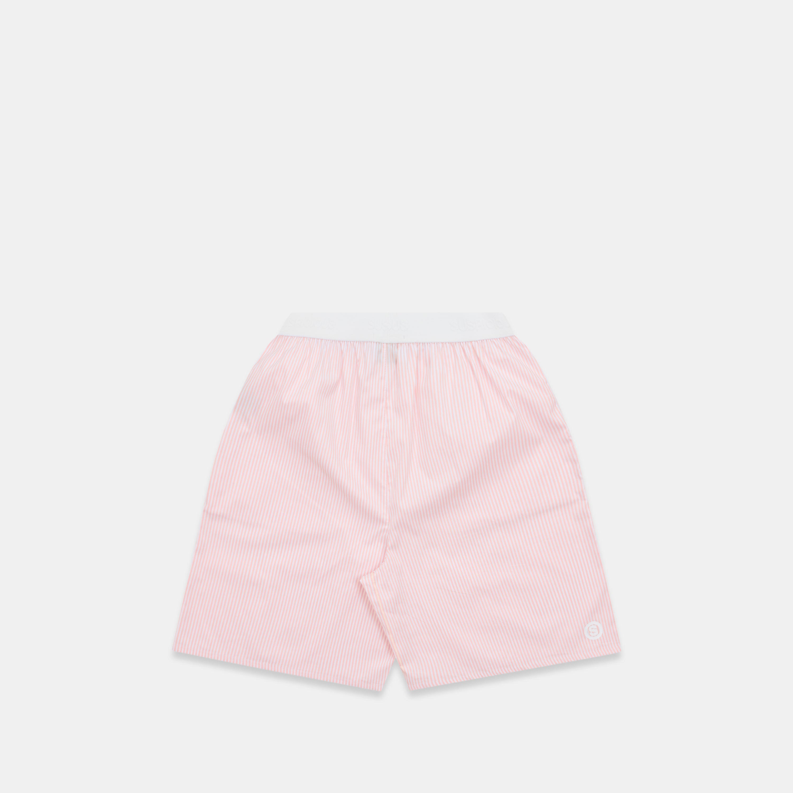 Suspicious Striped Cotton Shorts - Pink – Suspicious Antwerp