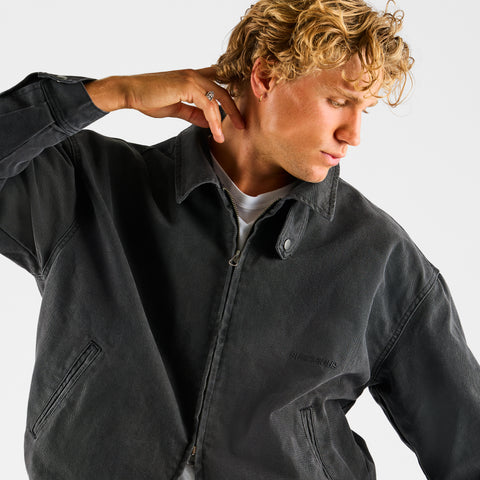 Fall 2 / Suspicious Workwear Jacket - Washed Black