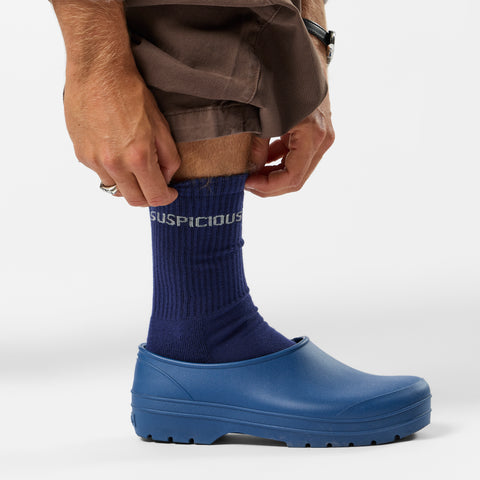 Winter1 / The Suspicious Socks - Blue