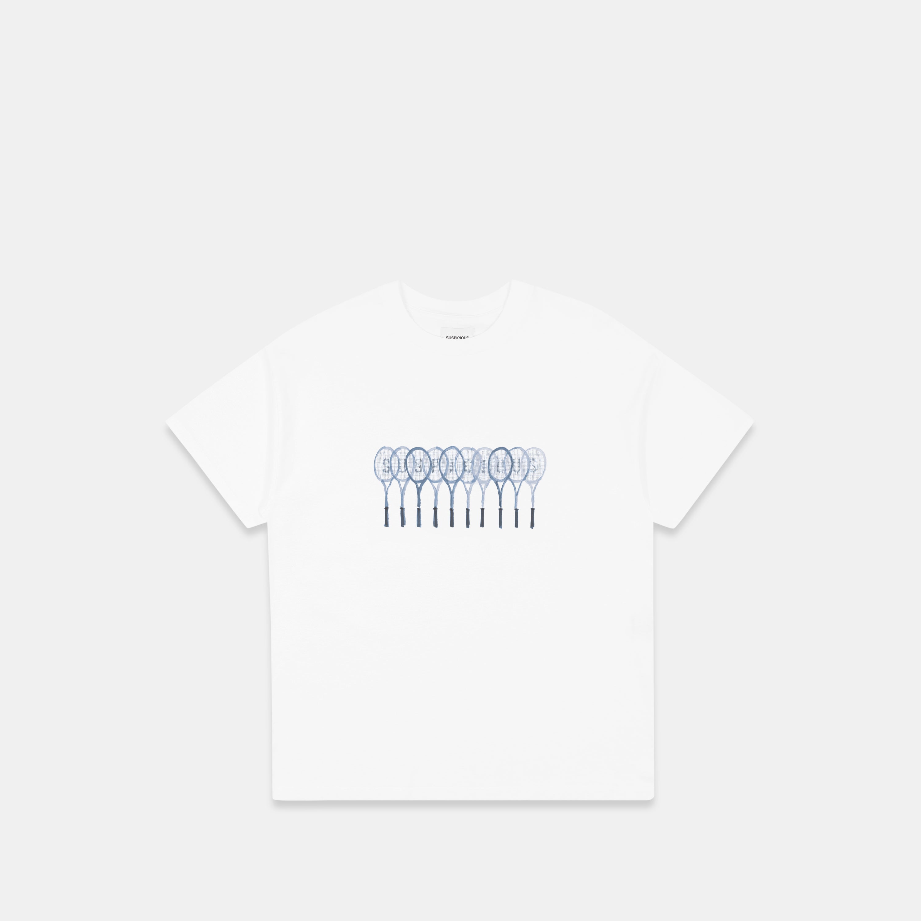 pois blous tee ホワイト Tennis Tee - White – Suspicious Antwerp