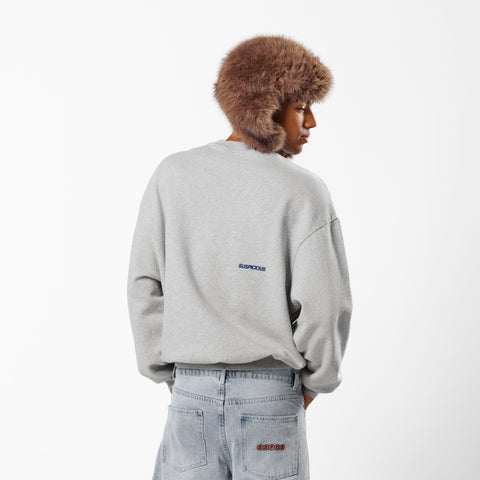 PL / The Essentials Crewneck - Neutral Heather