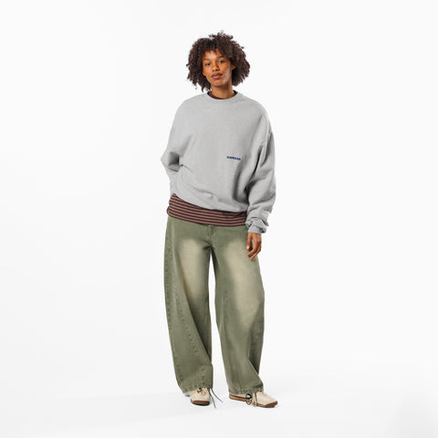 PL / The Essentials Crewneck - Neutral Heather
