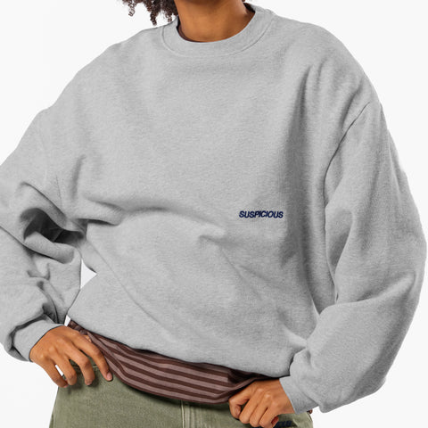 PL / The Essentials Crewneck - Neutral Heather