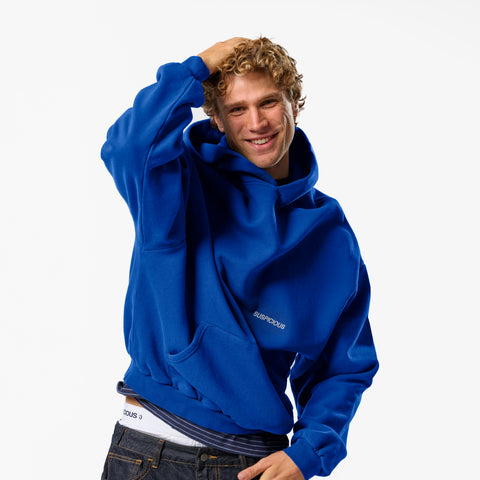 PL / The Essentials Hoodie - Big Blue