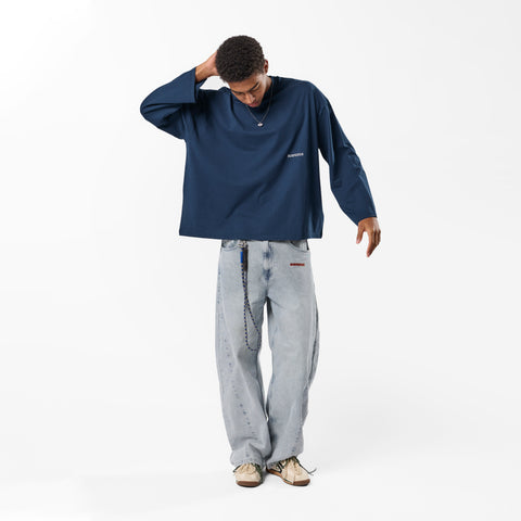 PL / The Essentials Longsleeve - Navy