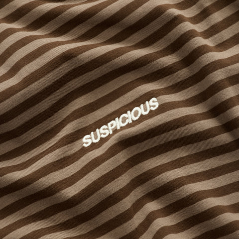 PL / The Essentials Striped Longsleeve - Espresso Tone