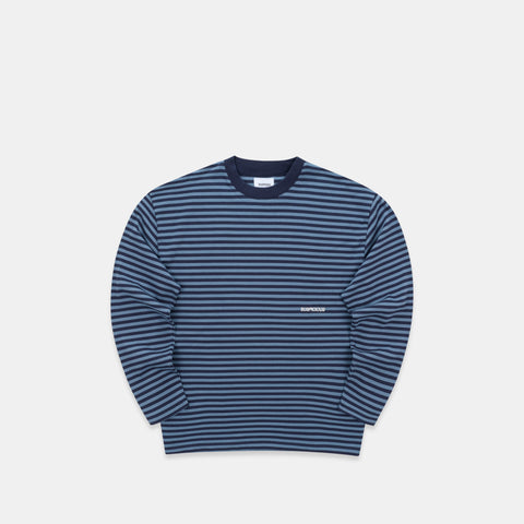 PL / The Essentials Striped Longsleeve - Nightfall Tone