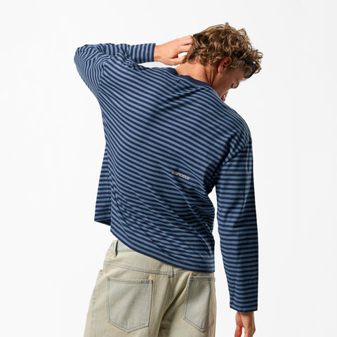 PL / The Essentials Striped Longsleeve - Nightfall Tone
