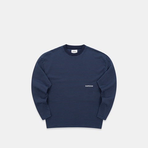 PL / The Essentials Striped Longsleeve - Nightfall