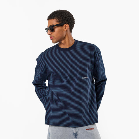 PL / The Essentials Striped Longsleeve - Nightfall