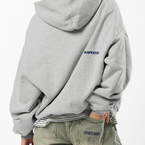 PL / The Essentials Zip-Up Hoodie - Neutral Heather