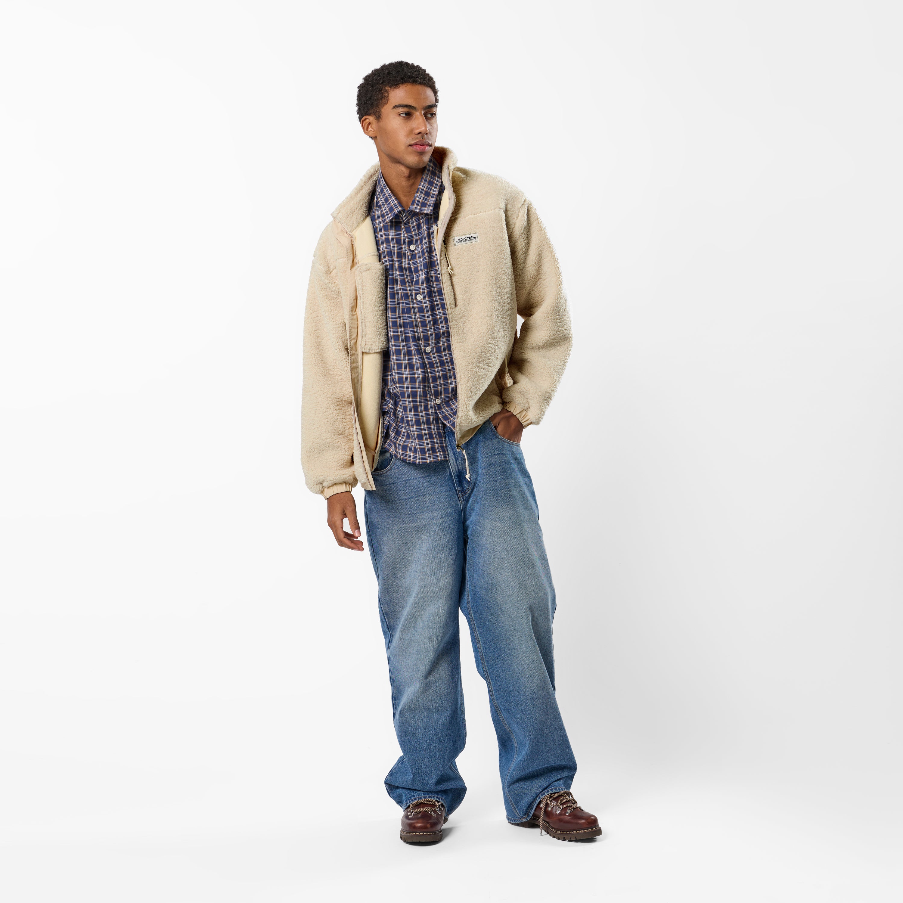 The Landscape Sherpa Jacket - Dune – Suspicious Antwerp