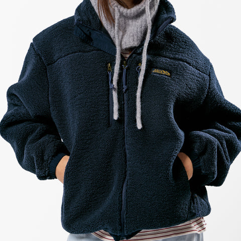 PL / The Landscape Sherpa Jacket - Navy