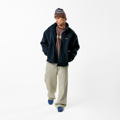 The Landscape Sherpa Jacket - Navy