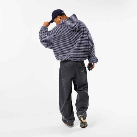 Polkaline / The SSPCS Striped Hoodie - Nightfall