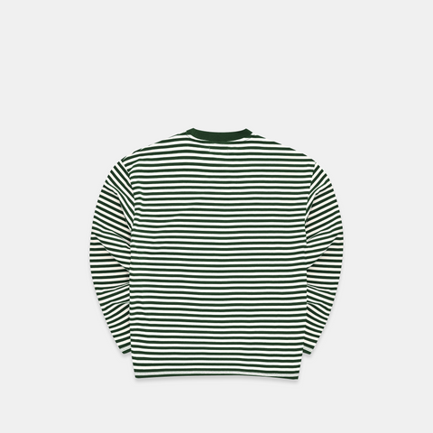 PL / The SSPCS Striped Longsleeve - Green Yellow