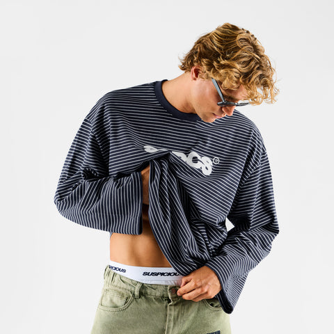EoS / The SSPCS Striped Longsleeve - Nightfall