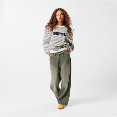 EoS / The SSPCS Striped Longsleeve - White